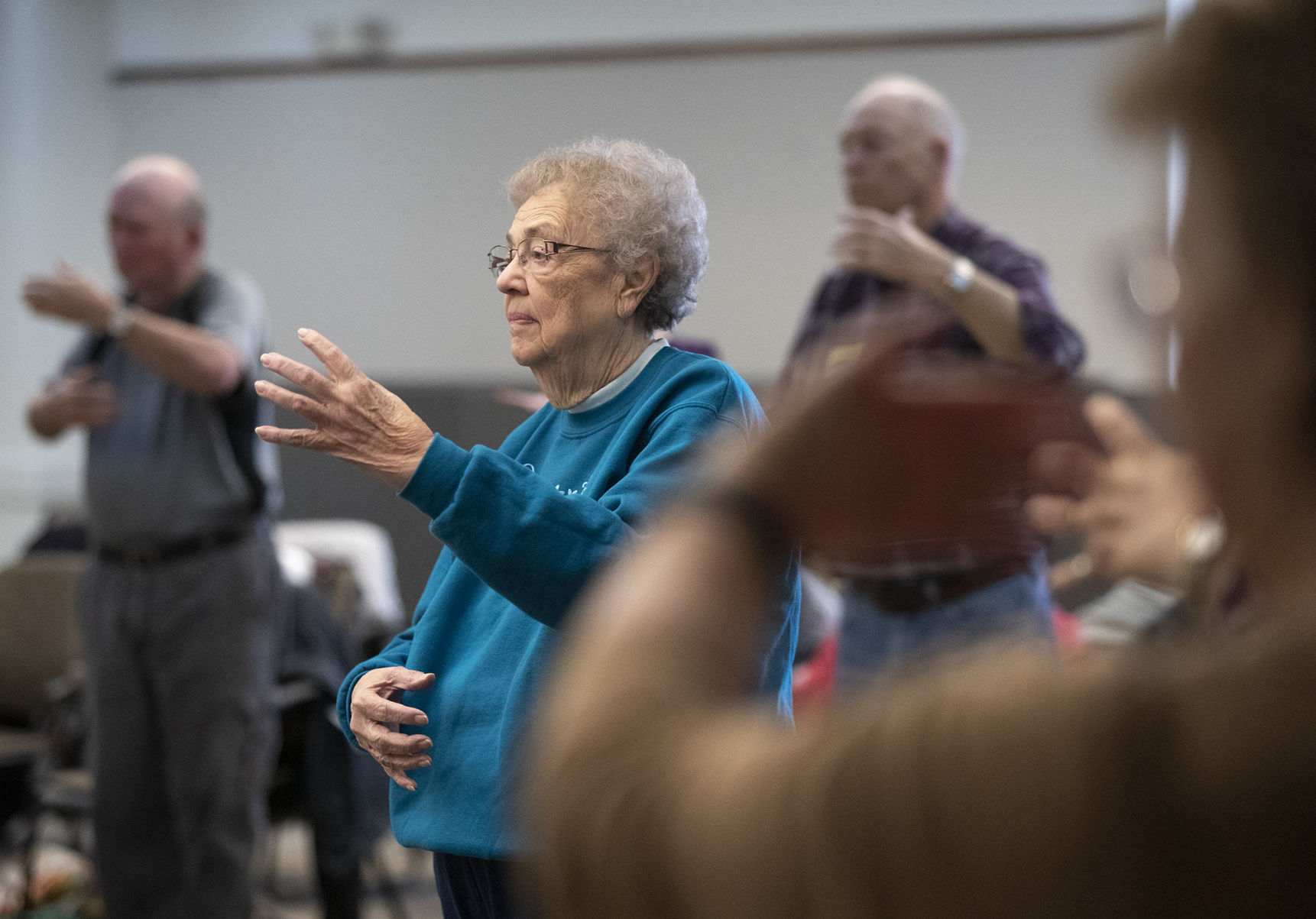 The class is meant for beginners, but people of any skill level are welcome to join